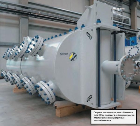 Теплообменник пластинчатый сварной Kelvion K-Flex
