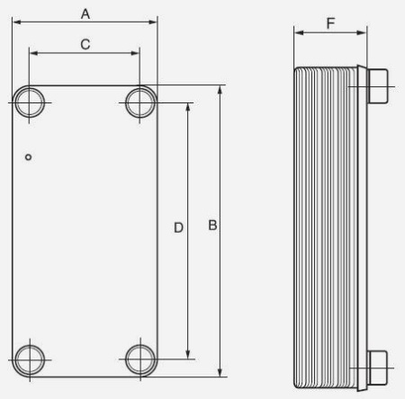 Теплообменник пластинчатый паяный Kelvion NP 24